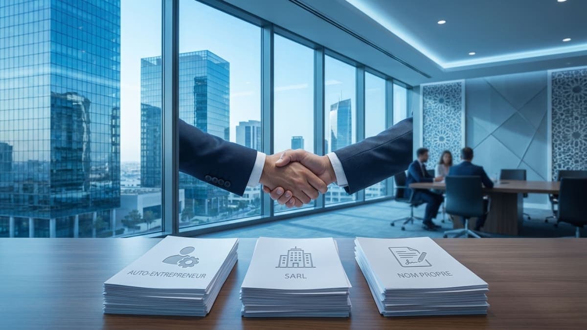 Freelance au Maroc : quel statut juridique choisir entre auto-entrepreneur, SARL et nom propre ?